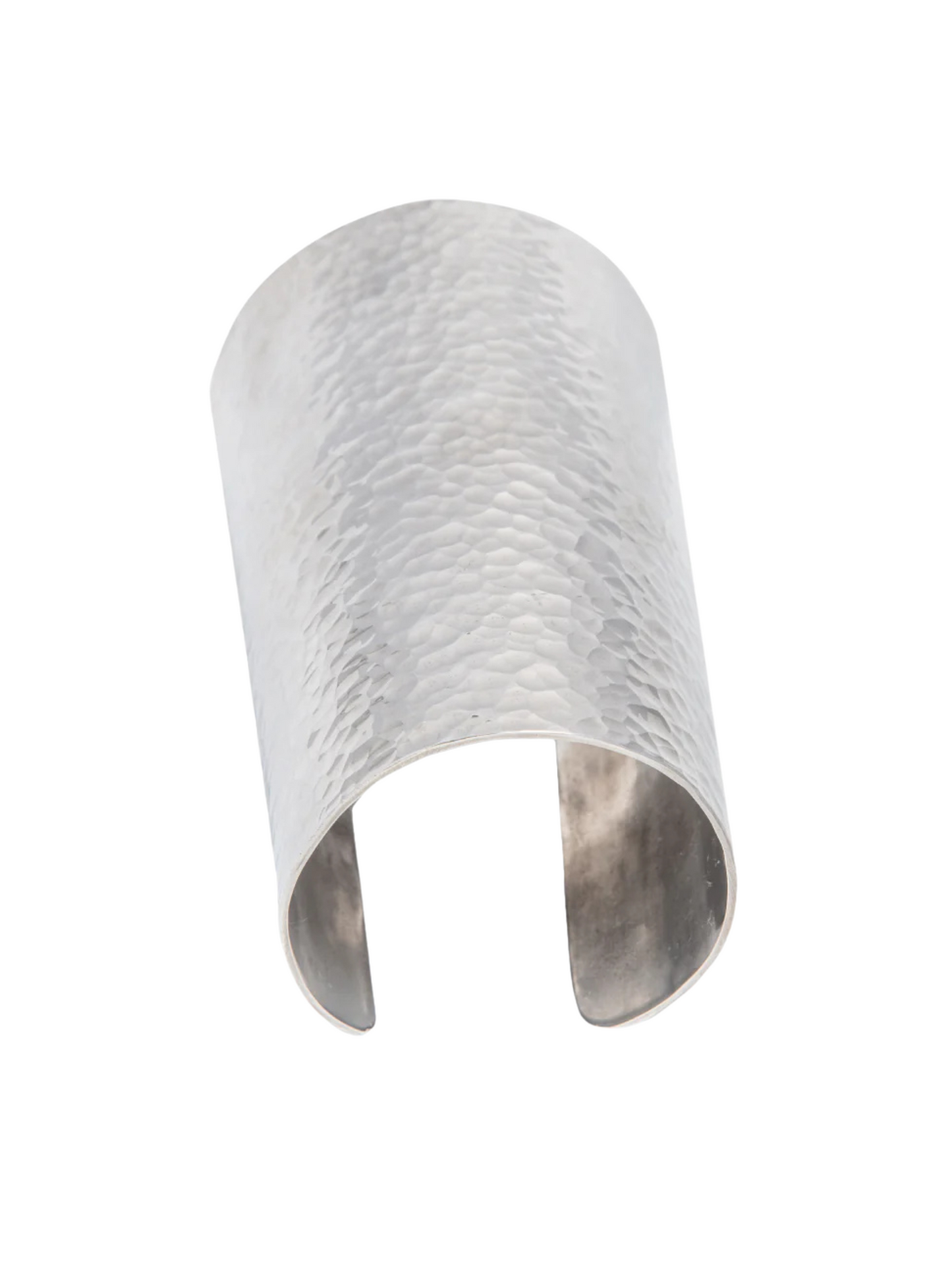 Aluminum Silver Cuff Bracelet 