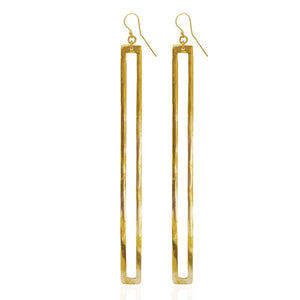 Aode Brass Earrings