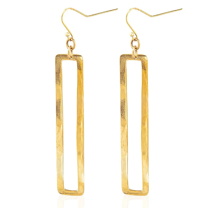 Aode Brass Earrings