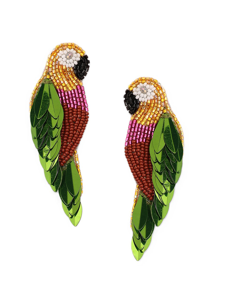 Ara Earrings Multi Khaki
