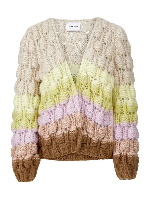 Arena Rainbow Cardigan Pastel Multi