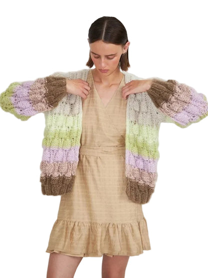 Arena Rainbow Cardigan Pastel Multi