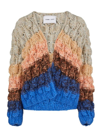 Arena Rainbow Cardigan Blue Multi