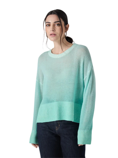  light green gradient sweater