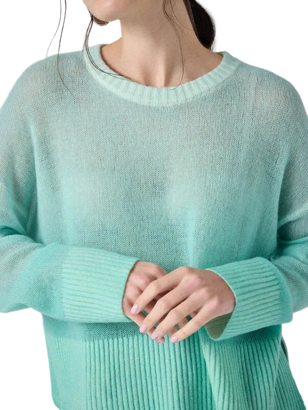  light green gradient sweater