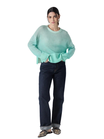  light green gradient sweater