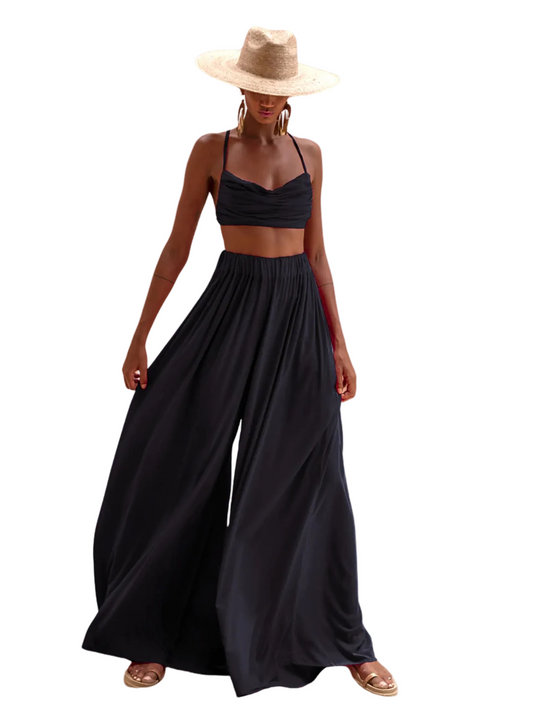 black crop top