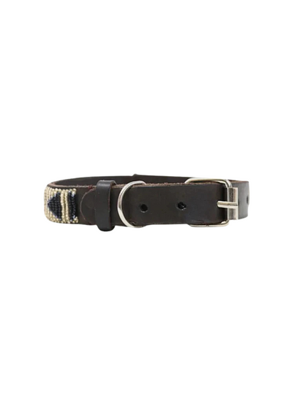 black Beaded Dog Collar