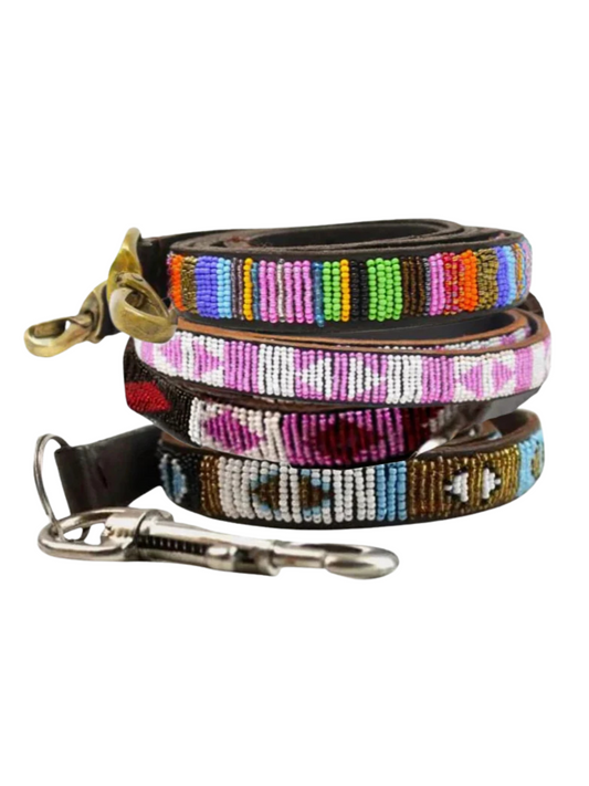 Beaded Dog Lead