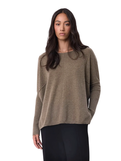 green cashmere sweater