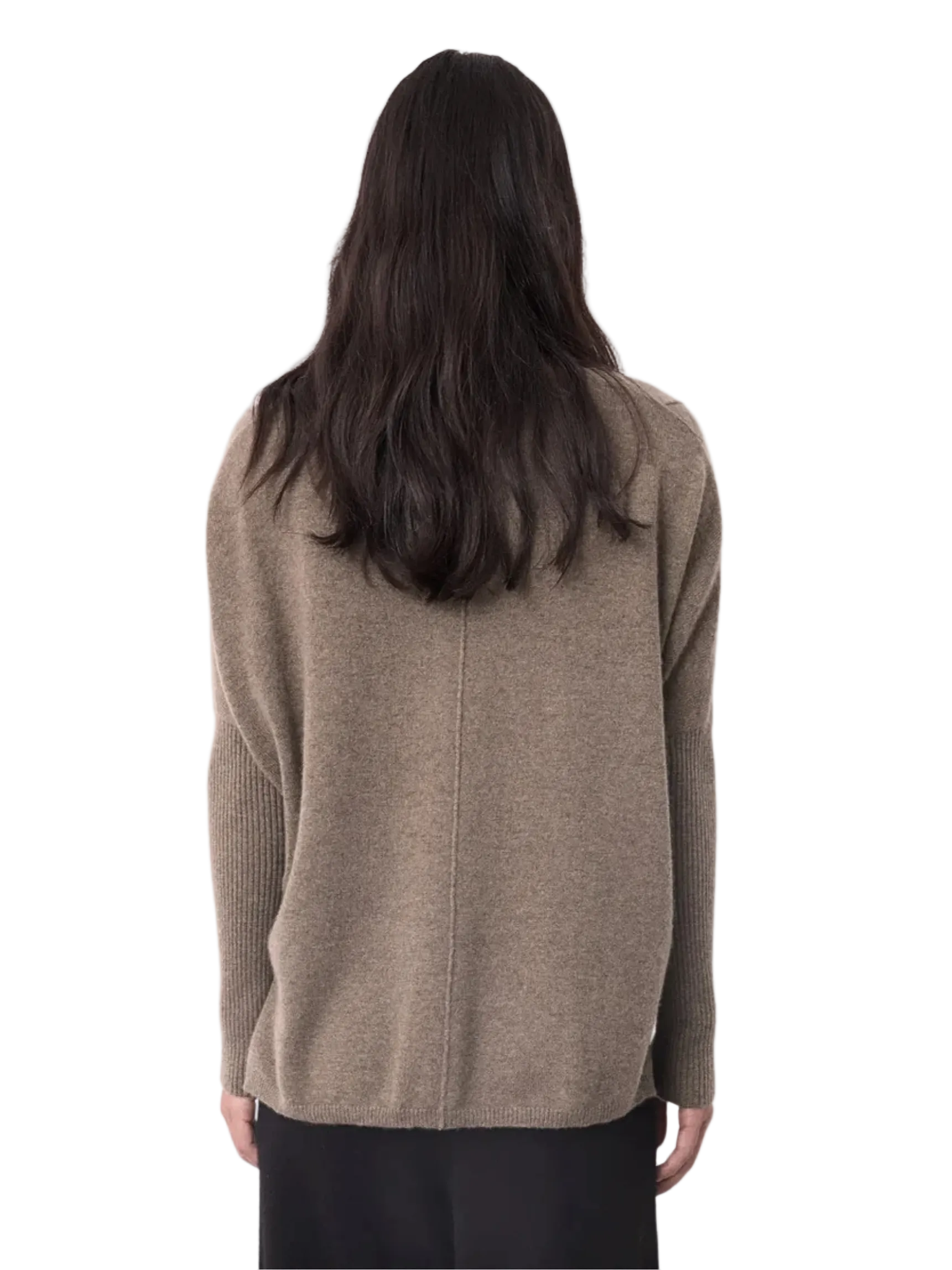 green cashmere sweater