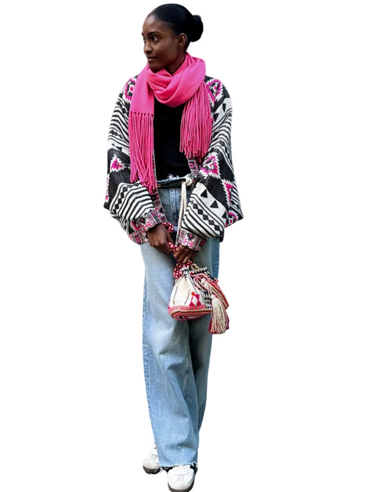  colorful patterned jacket