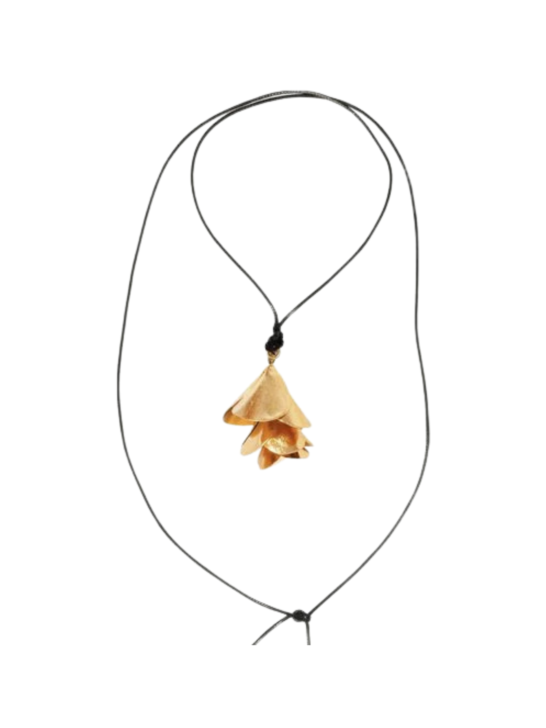 24k gold-plated bronze necklace