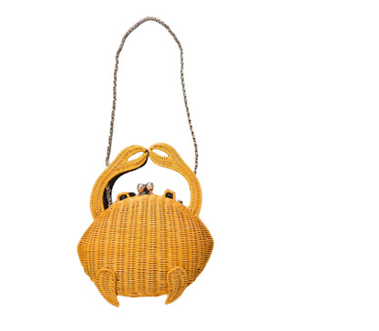 Crab Wicker Bag