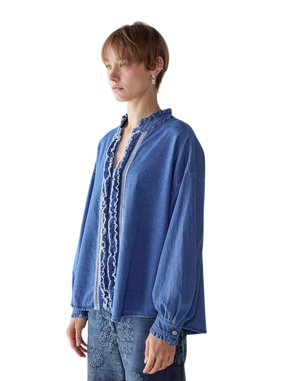 BLUE DENIM SHIRT