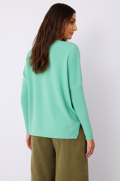 Faustine cashmere jumper Agave