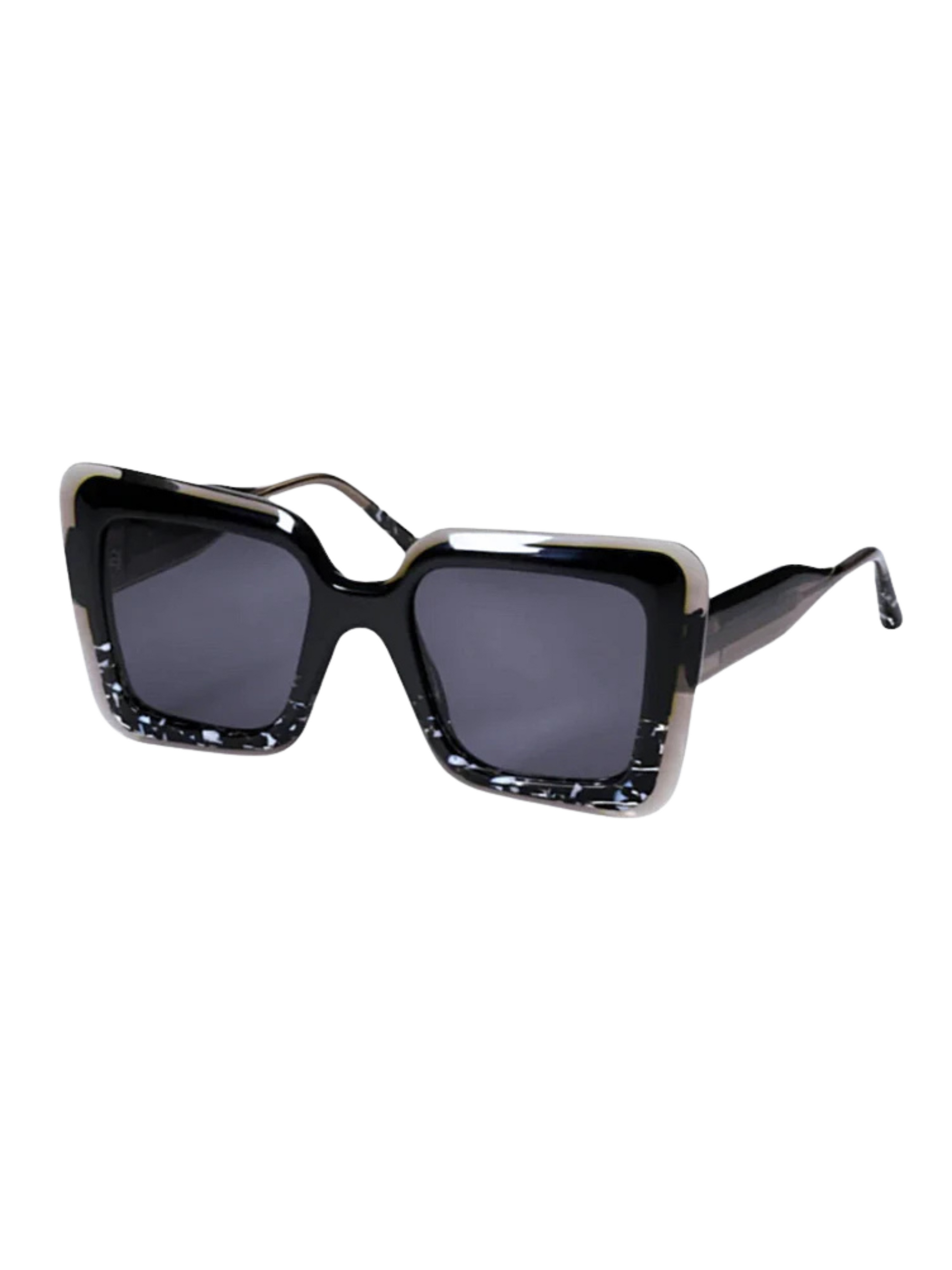 Black cat-eye sunglasses 