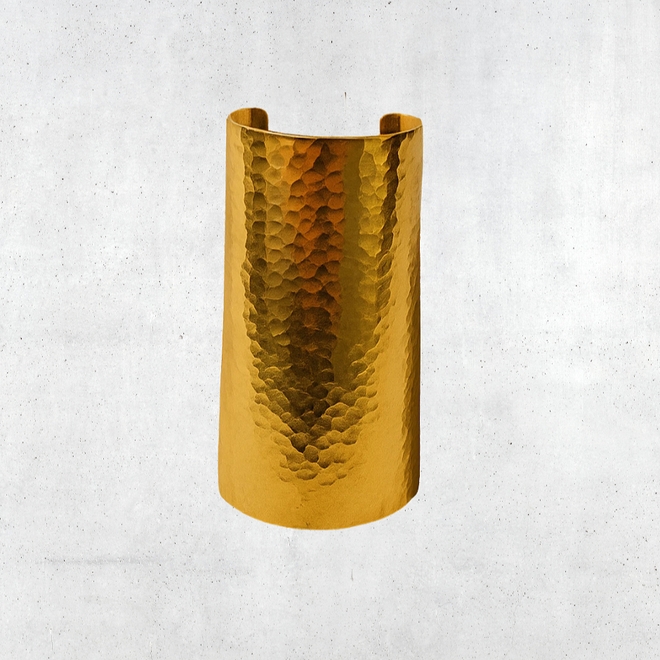 Amber Gold Plated Brass Bracelet