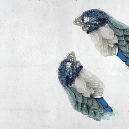 Robin Earrings Denim