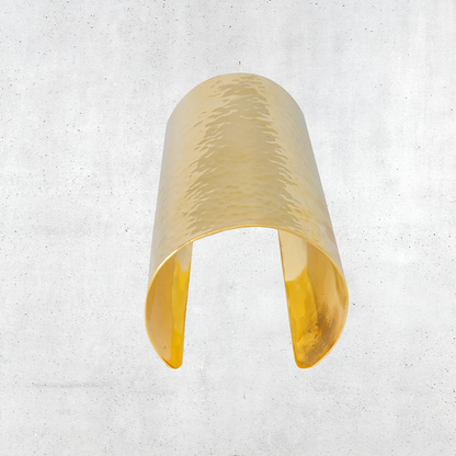 Amber Gold Plated Brass Bracelet