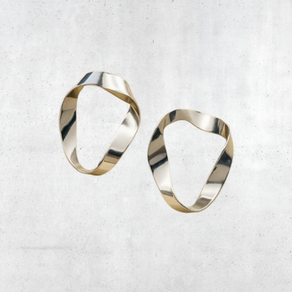 Onda Maxi Stud earrings