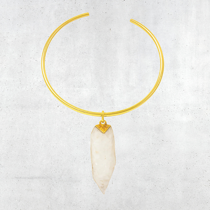 Zafa Large Quartz Choker