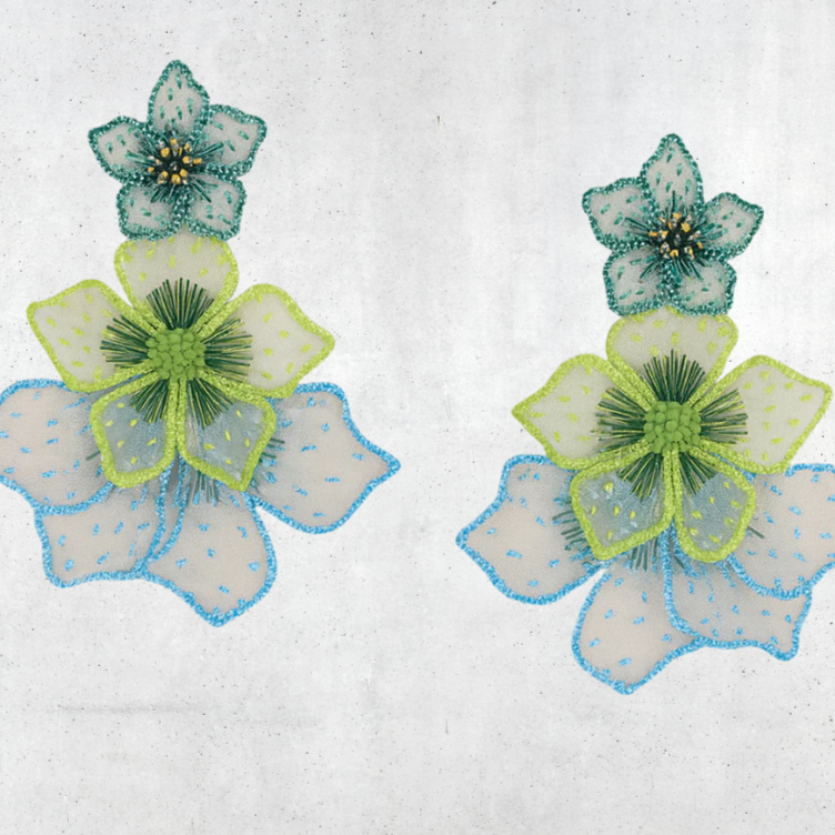 Maxi Peonie Earrings