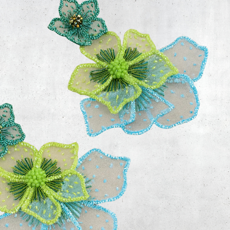 Maxi Peonie Earrings