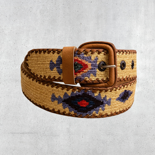 Guatemalan Banana Belt Silk Embroidery