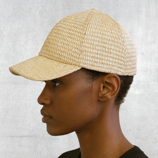 Natural Straw Cap