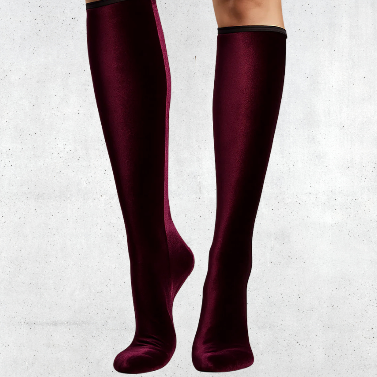 Long Velvet socks