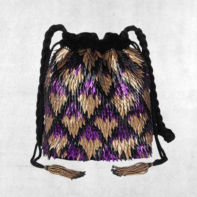 Diamond Ikat Bag