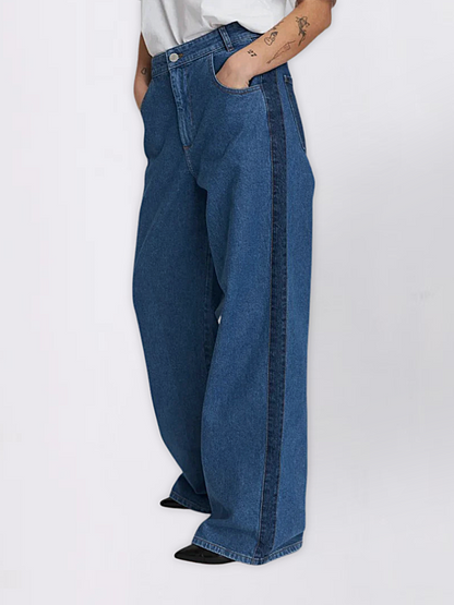Two Tone Denim pants