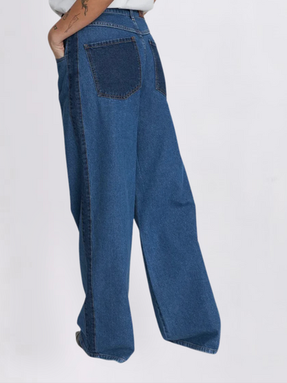 Two Tone Denim pants