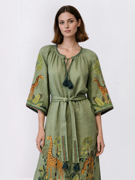 Giraffe Veronica Dress