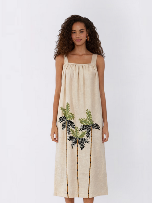 Applique Palma Strap Dress