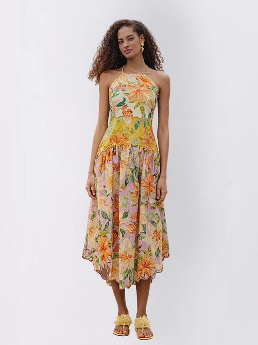 Guaragarden Sleeveless Midi Dress