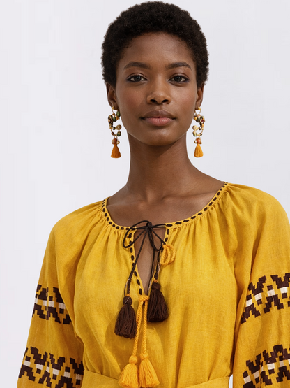 Valentina Dress in Mango