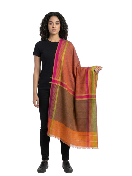 Large Pashmina & Wool Shawl