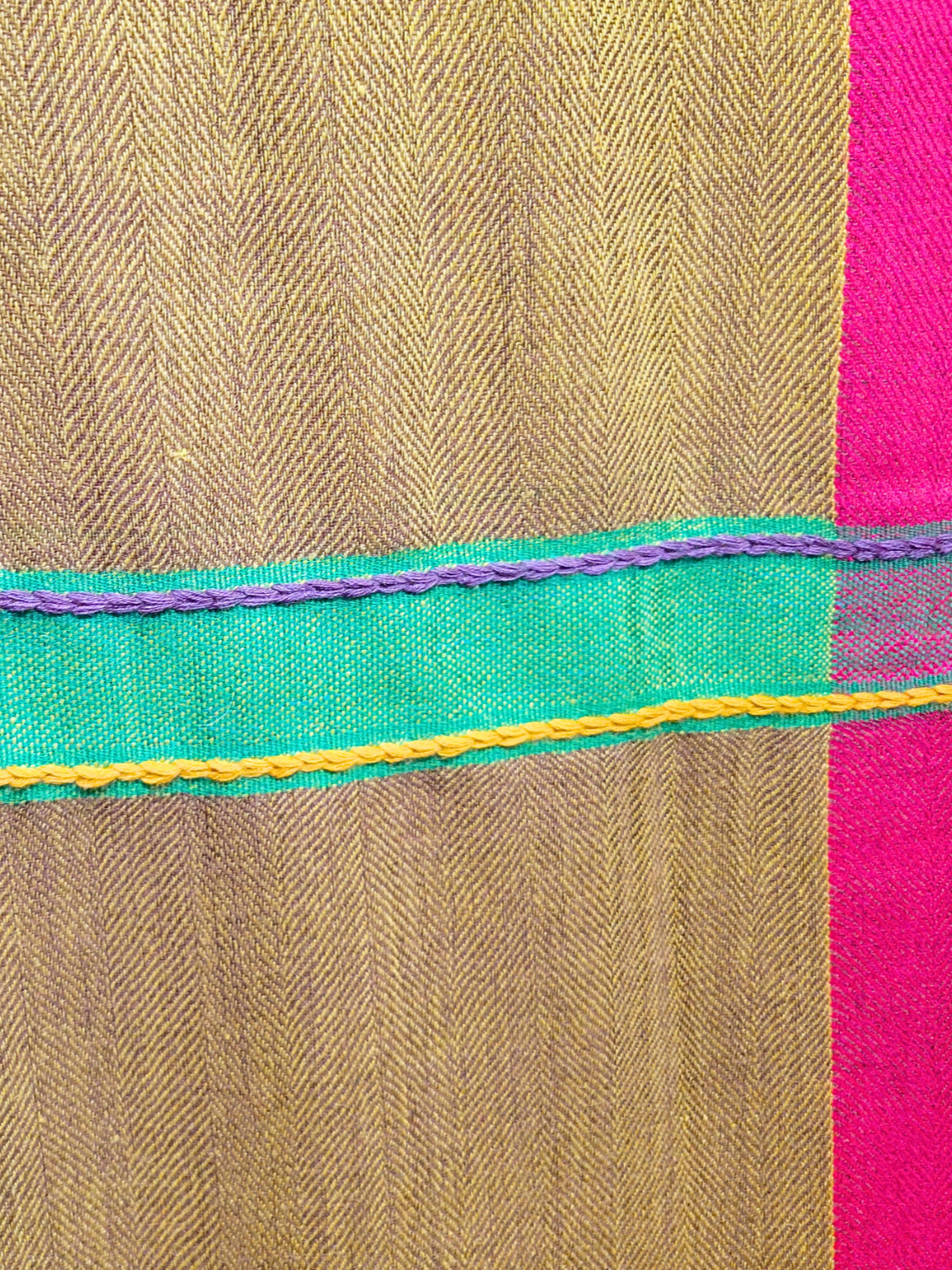 Large Pashmina & Wool Shawl