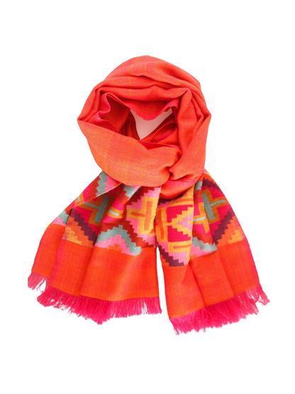 Large Pashmina & Wool Shawl