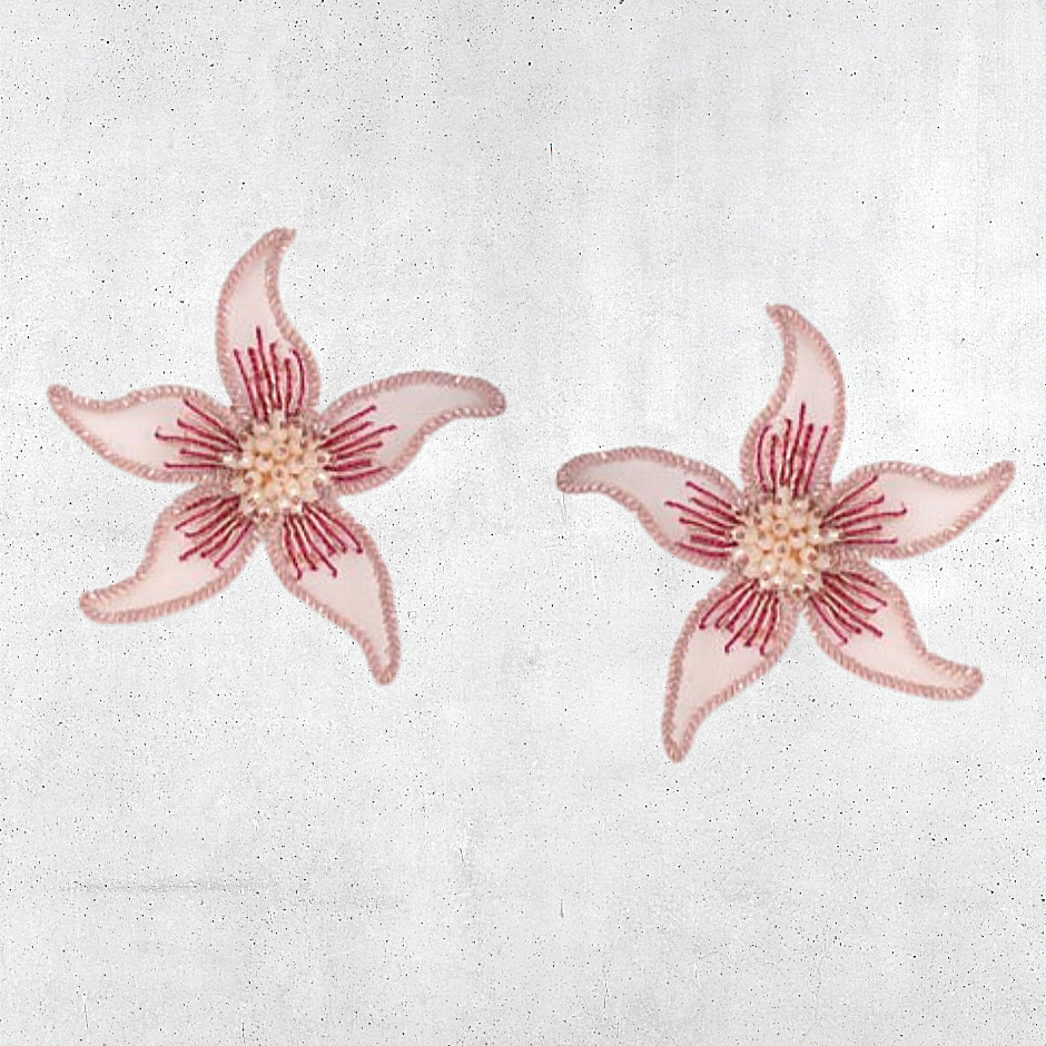 Star Flower Earrings