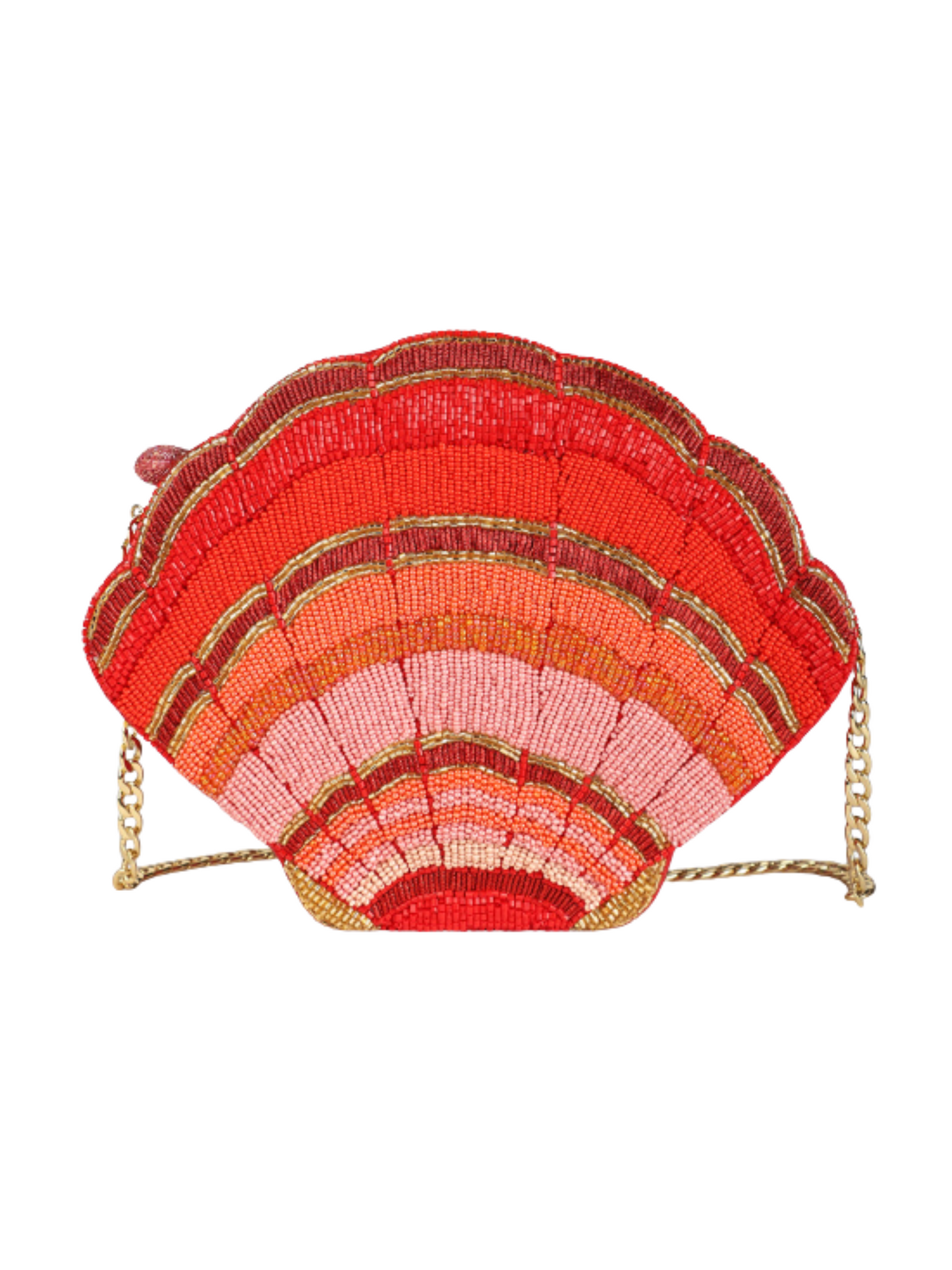 Coral Shell Bag