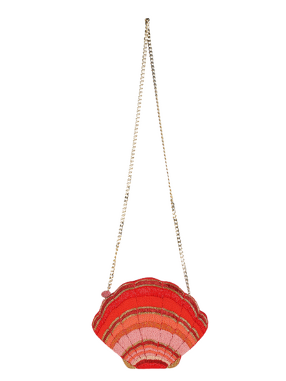 Coral Shell Bag