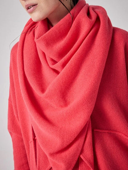 Triangle Cashmere Scarf Lipstik