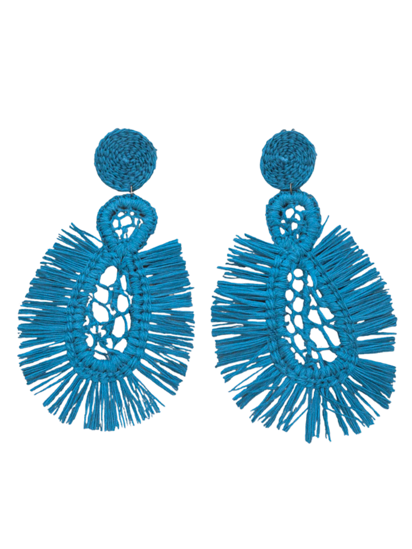  earrings in iraca palm