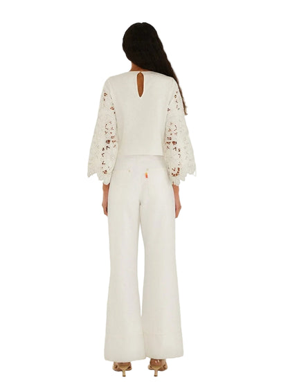 pants with Fringe Pocket details