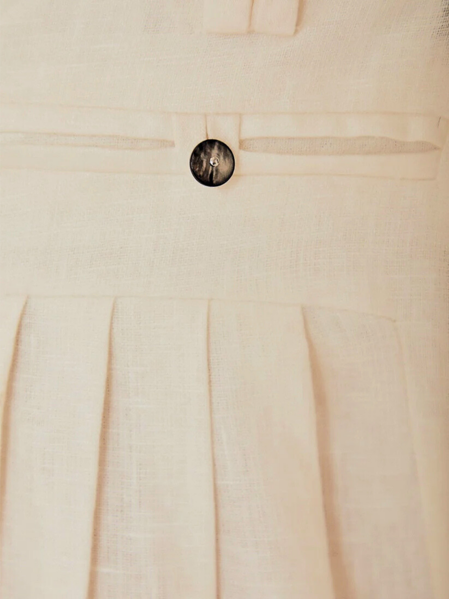 White Wide Leg Linen Pants By Farm Rio