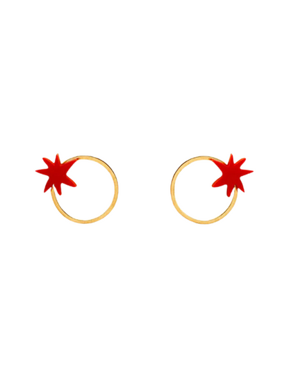 Lightweight plexi earrings