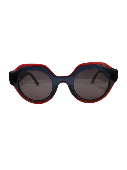 Red blue sunglasses